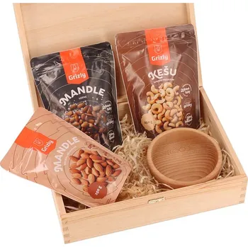 Dárková sada s miskou pro milovníky ořechů