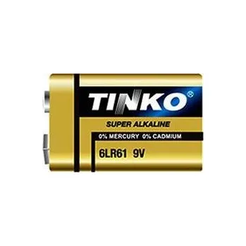 Článková baterie Baterie TINKO 9V 6LR61 alkalická, baleno v blistru