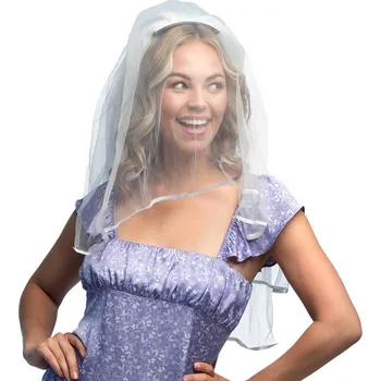 Karnevalový kostým Bílý svatební závoj