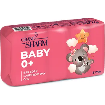 Dětské mýdlo Dětské mýdlo Péče od prvních dnů 5x70 g Šarm