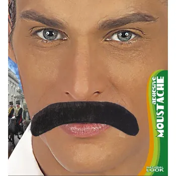 Volný čas Knír široký černý