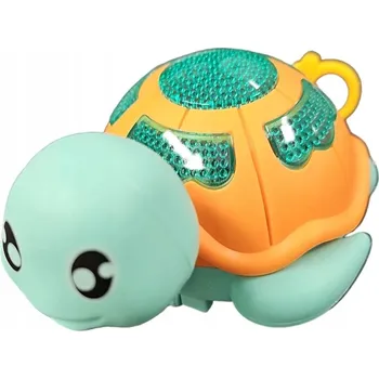 autíčko Želva na natažení jezdící se světlem 12 cm