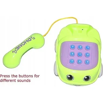 Hudební autíčko telefon