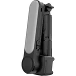 L09 Bluetooth selfie tyč s tripodem, Gimbal stabilizátorem a světlem pro iPhone - černá