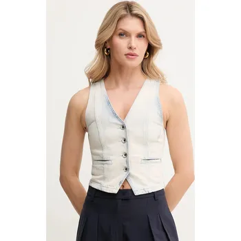 Dámská vesta Džínová vesta Patrizia Pepe 2C1608.D105 modrá 55J, vel. 34