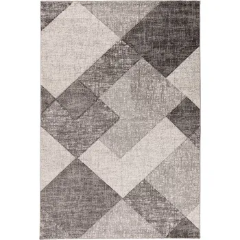 Koberec Kusový koberec s nízkým vlasem Trendy Carving 405, 170 × 120 cm, stříbrný, 100% polypropylen TRC405SIL120170