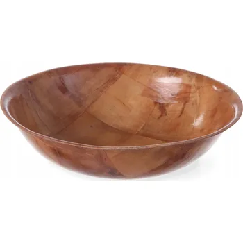 Dřevěná kuchyňská miska kulatá prům. 150 mm výška 38 mm - Hendi 425701