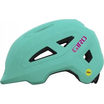 Cyklistická přilba Dětská helma GIRO SCAMP II MIPS matná screaming teal bright pink XS / 45-