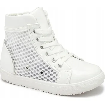 Dívčí obuv BÍLÉ TENISKY PRO DÍVKY BORRIS 31