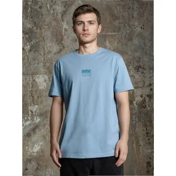 Sinsay - Tričko s krátkým rukávem - světle modrá - 501EY-50X - 501EY-50X-2XL