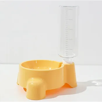 Pro ptáka Automatická napáječka s dávkovačem vody | napáječka, dávkovač vody - Žluť
