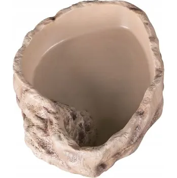 Miska pro psa MISKA DO TERÁRIA NA VODU JÍDLO PRO HADA AGAMU GEKONA ŽELVU 28X22X6CM