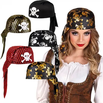 Pirátská čepička vytvarovaný šátek