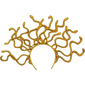 Karnevalový kostým Widmann Čelenka medůza zlatá