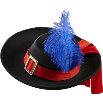 Karnevalový kostým Mušketýrský klobouk dětský