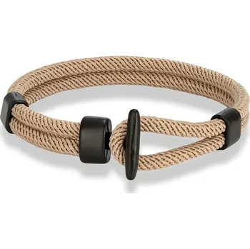 Náramek Párový náramek v námořním stylu | pánský náramek, dámský náramek - Šampaňské , 23 cm