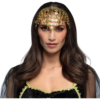 Kovová čelenka penízky