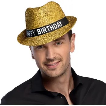 Klobouk Všechno nejlepší k narozeninám.
