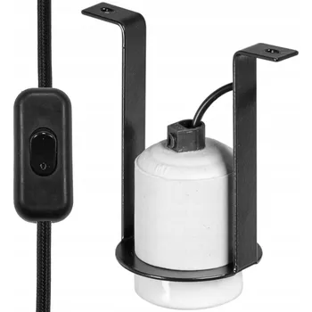 Objímka na žárovku KERAMICKÁ OBJÍMKA DO TERÁRIA PRO ŽÁROVKU VYTÁPĚCÍ UVB LED E27 DRŽÁK