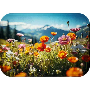 Koupelnová předložka KOUPELNOVÁ PŘEDLOŽKA MĚKKÁ OBDÉLNÍKOVÁ PODLOŽKA PŘÍRODA HIT RYCHLESCHNOUCÍ 40x60