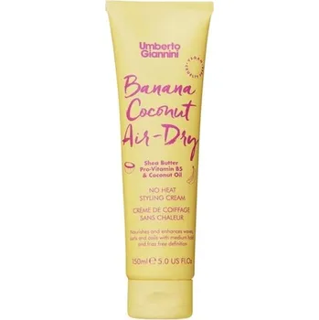 Umberto-Giannini Sbirka Bananove-masloCoconut Air-Dry Cream 150 ml (2&nbsp;473,00 Kč / 1 l)