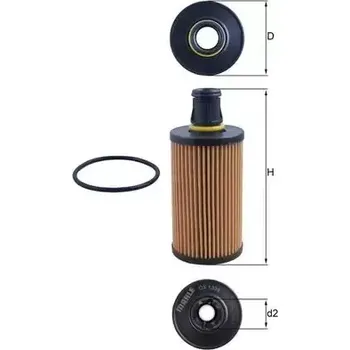 Olejový filtr MAHLE Olejový filtr MAO OX 1338D
