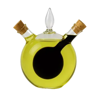 Nádoba na olej a ocet Skleněná láhev na olej a ocet - Koule