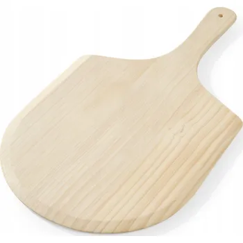 Příprava pizzy LOPATA NA PIZZU A CHLÉB DŘEVĚNÁ PRO VYJMUTÍ Z PECE HENDI