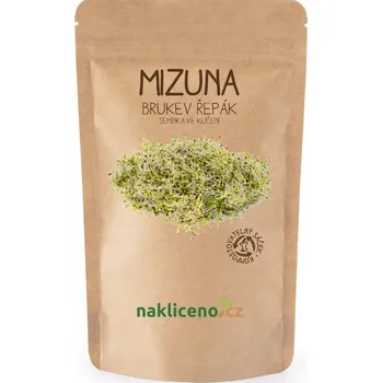Semeno Naklíčeno Mizuna - Brukev řepák - 100 g
