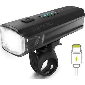 Cyklosvítilna Osvětlení - přední světlo One LUMIX 500 603310