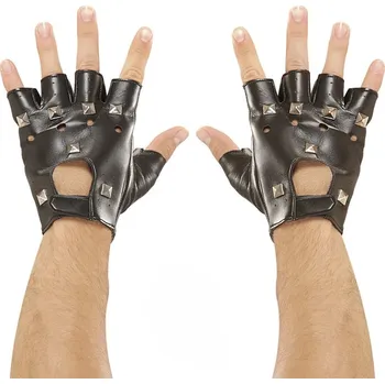 Karnevalový kostým Motorkářské rukavice XL