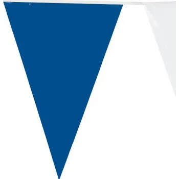 Karnevalový kostým Girlanda modro- bílé praporky