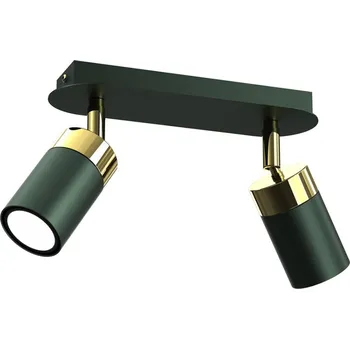 Bodové svítidlo Brilagi - Bodové svítidlo POKER 2xGU10/25W/230V zelená