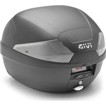 Zavazadlo na motocykl B29Nt2 kufr Givi černý s čirými/kouřovými odrazkami (Monolock s vlastní plotnou), objem 29 ltr.