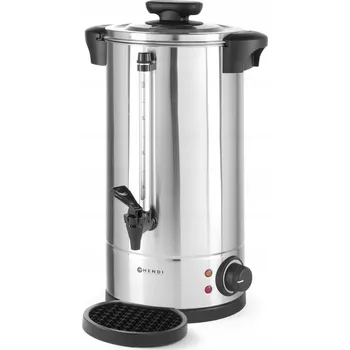 Kávovar VARNÁ KONVICE NA KÁVU A HORKÉ NÁPOJE, DVOJITÉ STĚNY, 10L, 1300W HENDI