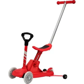 Koloběžka KidLand Dětská koloběžka 4 v 1 KS-13358, červená