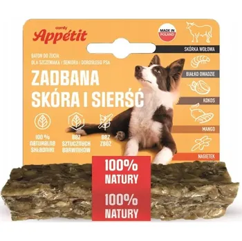 Pamlsek pro psa KOUSÁTKO PSÍ PAMLSEK KOST ZDRAVÁ KŮŽE A KOSTI 12CM 40G COMFY APPETIT