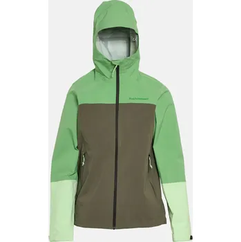 Dámská větrovka BUNDA PEAK PERFORMANCE W TRAIL HIPE SHELL JACKET PEPPERMINT
