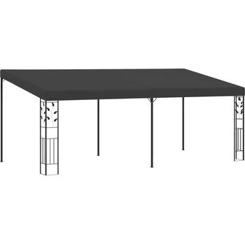 Pergola vidaXL Altán ke zdi 6 x 3 x 2,5 m [47999] Barva: antracitová