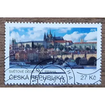 Sběratelství ČR 901 raz., Světové dědictví: Praha, r. 2016