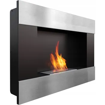 Biokrb Závěsný biokrb Kratki 90 x 65,2 x 17,4 cm černý, stříbrný