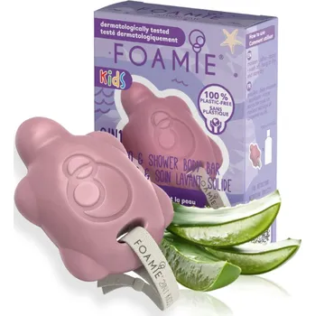 Foamie Sprchová péče 2v1 pro děti s vůní broskve, 80g Foamie