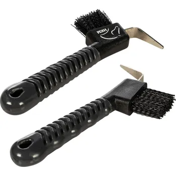 Čištění pro koně HKM Háček na kopyta Antislip HKM, black/grey