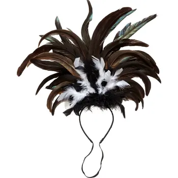 Karnevalový kostým Brazilská čelenka z peří pro tanečnici