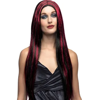 Karnevalový kostým Boland&nbsp;Čarodějnická paruka černočervená