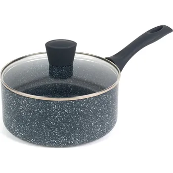 Pánev Russell Hobbs Hliníkový hrnec / Rendlík / Pánev / Pánev WOK Nightfall Collection Blue Marble (rendlík, 20 cm)