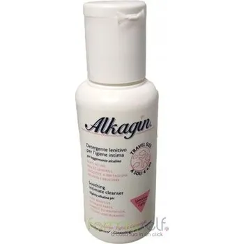 Intimní hygienický prostředek Alkagin pro intimní hygienu na bázi slézu, lípy a měsíčku lékařského 100 ml