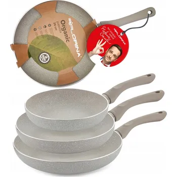 Pánev SADA KAMENNÝCH PÁNVI SANDY 20CM 24CM 25CM 28CM