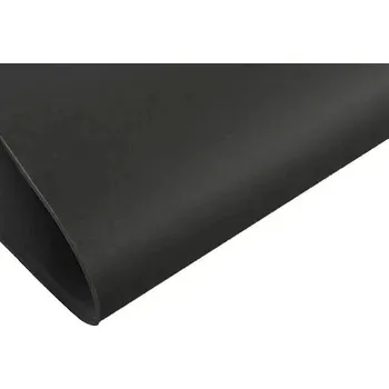 Balící papír 40 ks Jemný květinový balicí papír 75×52 cm | balicí papír, ozdobný papír - černý