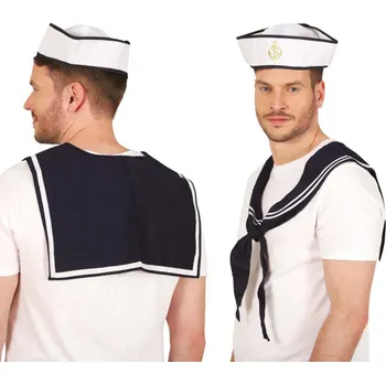 Fiestas Guirca Námořnická souprava - límec a čepička